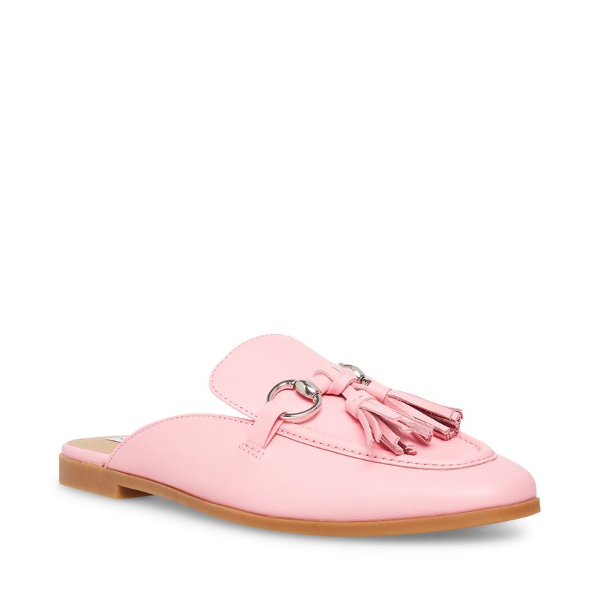 Mulas Steve Madden Cayler Cuero Mujer Rosas | ES GES018